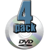 4 pack of Linux DVDs